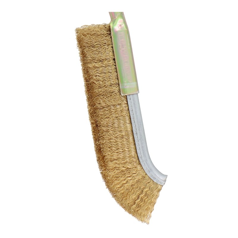 三共コーポレーション 4340056 メンテナンスブラシ J型 真鍮 #337511 1個(ご注文単位1個)【直送品】