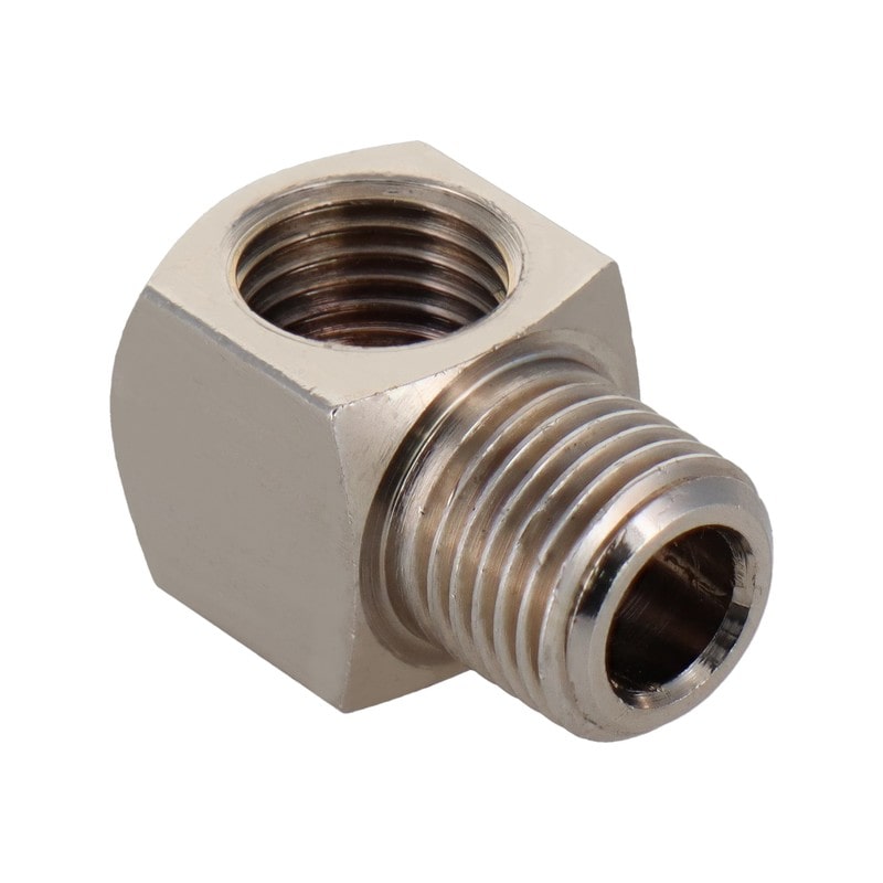 三共コーポレーション 4340587 内外エルボ R1/4×Rc1/4 #133191 1個（ご注文単位1個）【直送品】