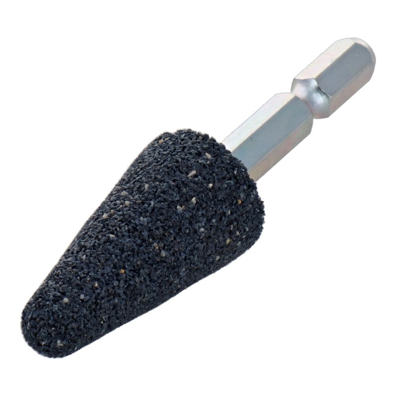 三共コーポレーション 4352017 A6-33 六角軸軸付砥石 傘型 #36 #010416 1個（ご注文単位1個）【直送品】