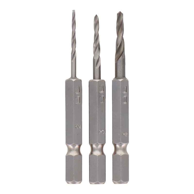 三共コーポレーション 434104 ショート下穴錐ドリル刃セット2.0・3.0・4.0 #820321 1個（ご注文単位1個）【直送品】