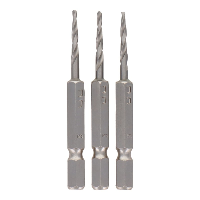 三共コーポレーション 434106 ショート下穴錐ドリル刃セット 3.0mm3本入 #820323 1個（ご注文単位1個）【直送品】