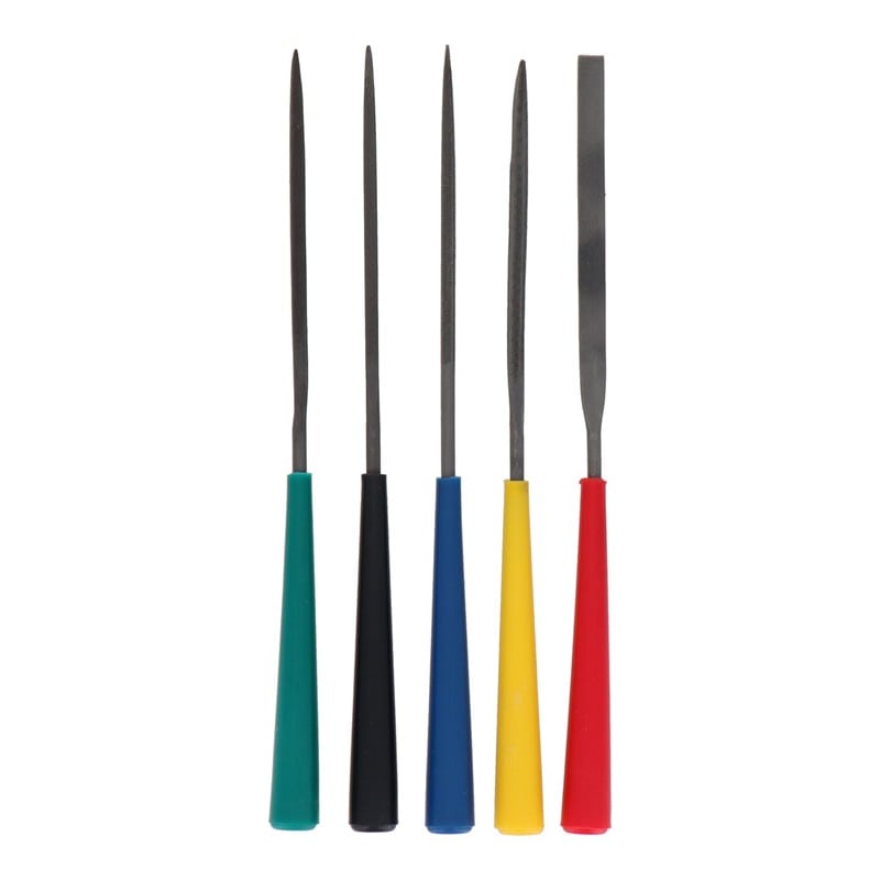 三共コーポレーション 434312 精密ヤスリ 5本組 #000395 1個（ご注文単位1個）【直送品】