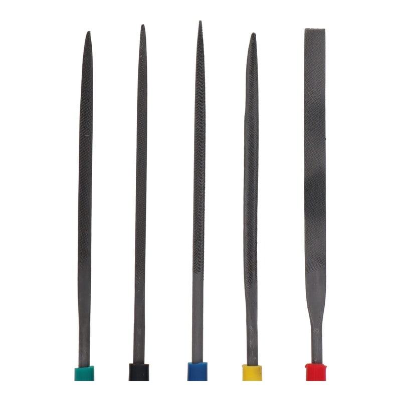 三共コーポレーション 434312 精密ヤスリ 5本組 #000395 1個(ご注文単位1個)【直送品】