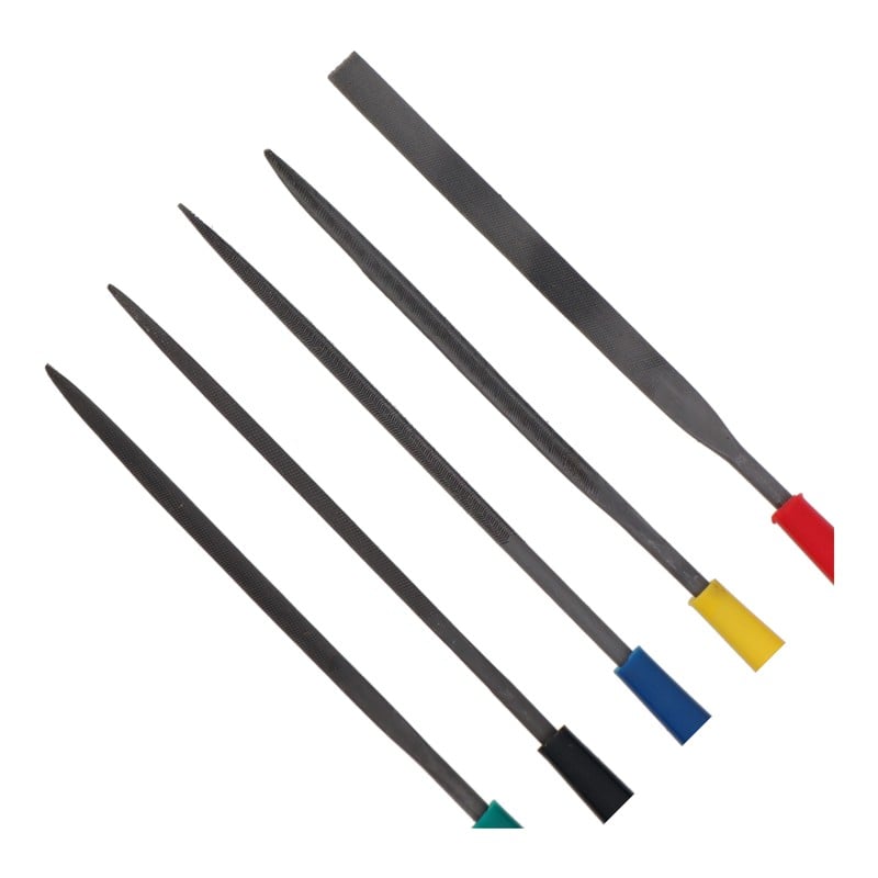 三共コーポレーション 434312 精密ヤスリ 5本組 #000395 1個(ご注文単位1個)【直送品】