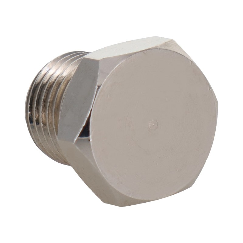 三共コーポレーション 4340572 止めプラグ外ネジ R1/4 #133061 1個（ご注文単位1個）【直送品】