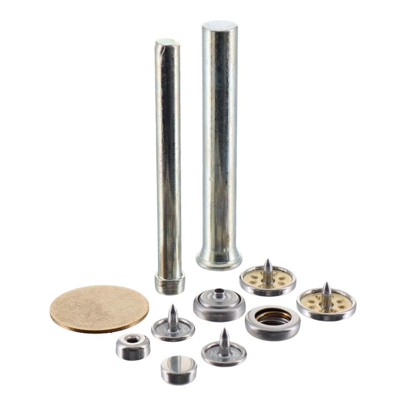 三共コーポレーション 4351988 ホック一撃 13mm シルバー刻印2組入 #606930 1個（ご注文単位1個）【直送品】