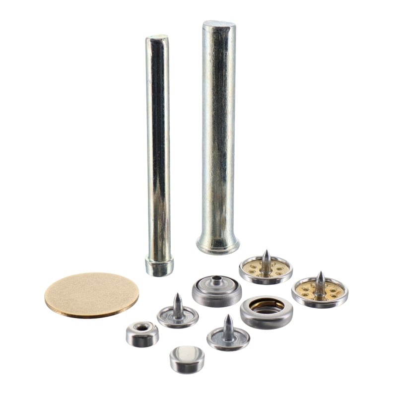 三共コーポレーション 4351989 ホック一撃 13mm シルバー2組入 #606931 1個（ご注文単位1個）【直送品】