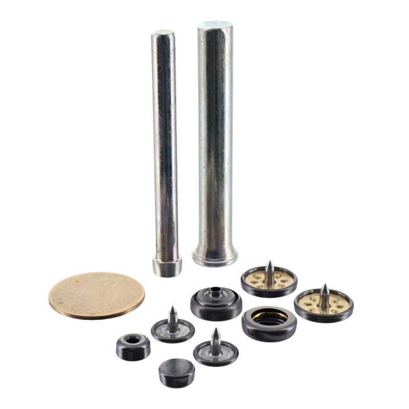 三共コーポレーション 4351990 ホック一撃 13mm 黒ニッケル2組入 #606932 1個（ご注文単位1個）【直送品】