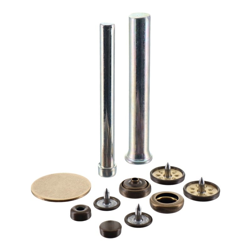 三共コーポレーション 4351991 ホック一撃 13mm アンティーク2組入 #606933 1個（ご注文単位1個）【直送品】