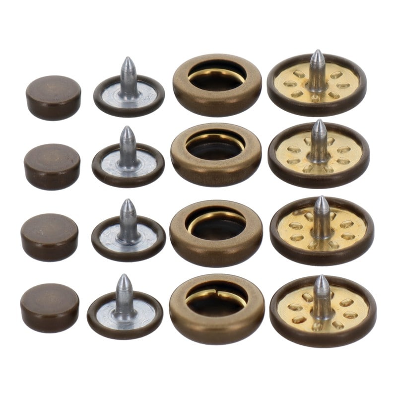 三共コーポレーション 4351999 ホック一撃 ホック玉13mmアンティーク4組入 #606937 1個（ご注文単位1個）【直送品】