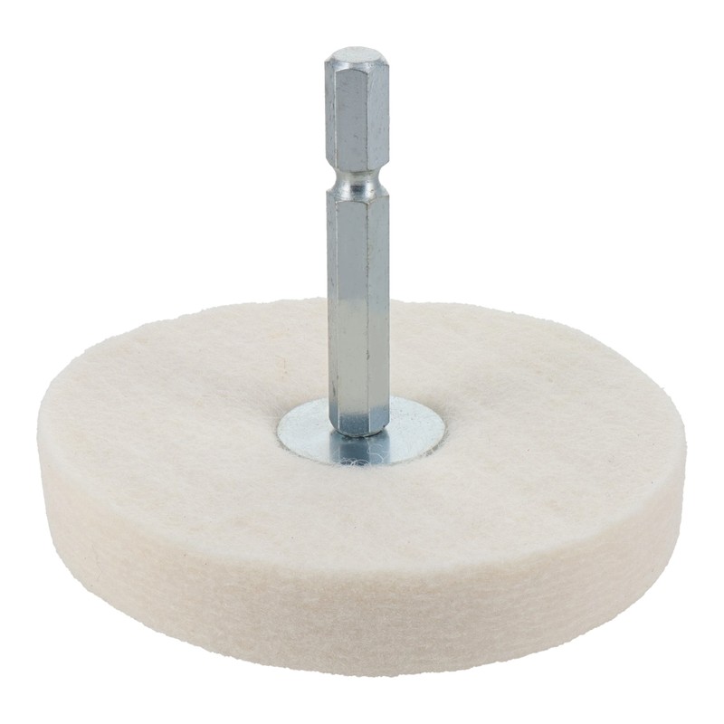 三共コーポレーション 4071348 六角軸軸付ステンレス鏡面仕上用布バフ 75mm #332312 1個(ご注文単位1個)【直送品】