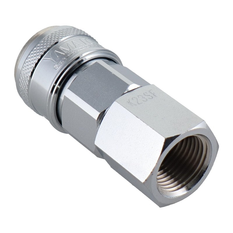 三共コーポレーション 4342835 エアー用ワンタッチソケットRc3/8テーパーメネジ #714048 1個（ご注文単位1個）【直送品】