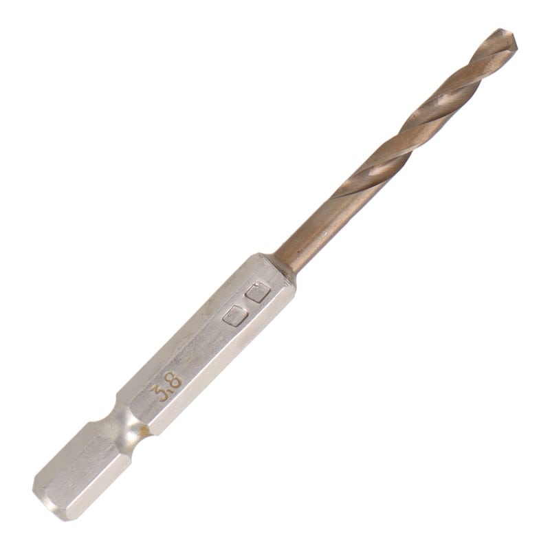 三共コーポレーション 434276 六角軸ショートコバルトドリル 3.8mm #819531 1個（ご注文単位1個）【直送品】