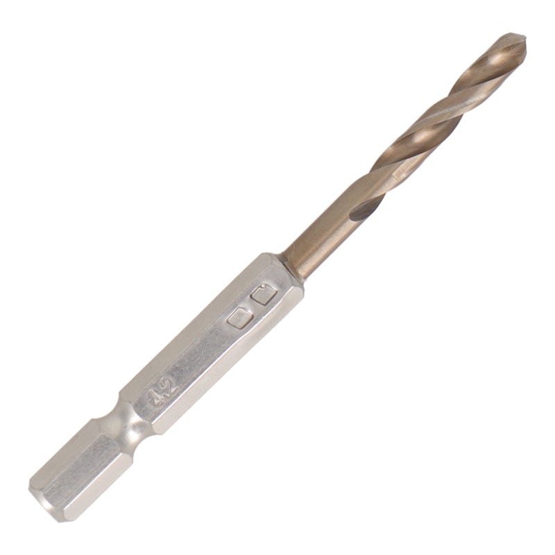 三共コーポレーション 434278 六角軸ショートコバルトドリル 4.2mm #819533 1個（ご注文単位1個）【直送品】