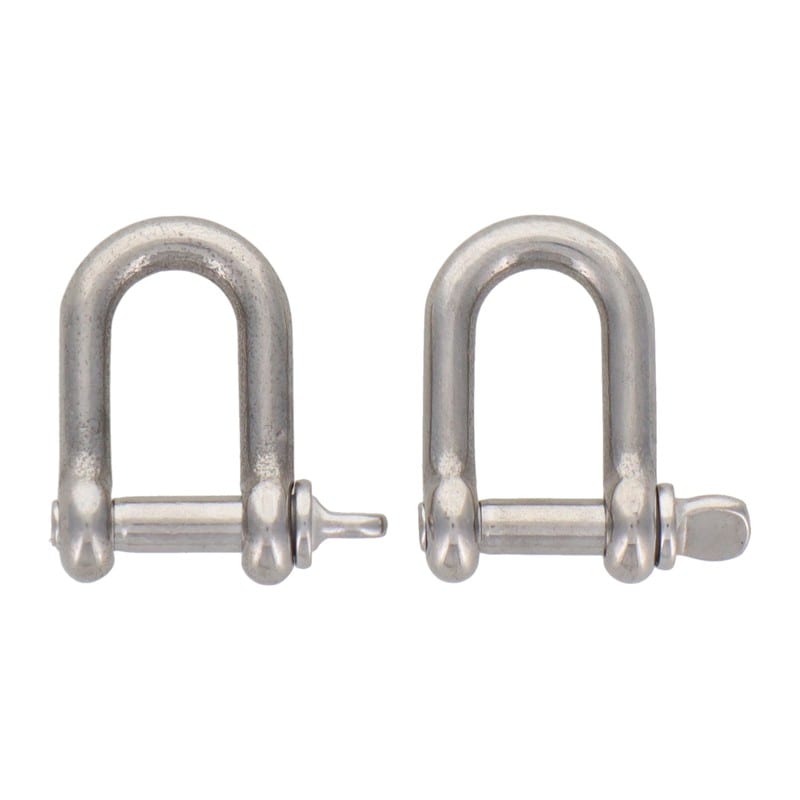 三共コーポレーション 4342101 U字環 ステンレス 2PCSセット φ4mm #330001 1個（ご注文単位1個）【直送品】