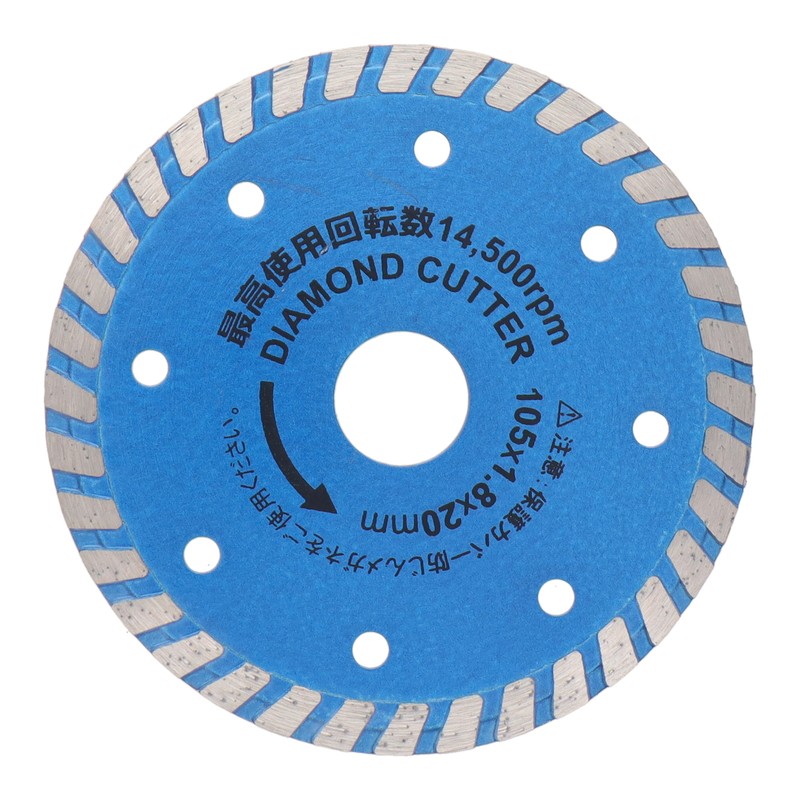 三共コーポレーション 4354266 ダイヤモンドカッター ウェーブ #820318 1個（ご注文単位1個）【直送品】