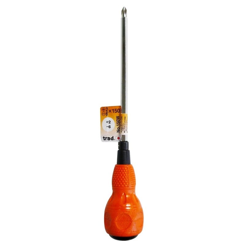 三共コーポレーション 4343483 パワードライバー 差替式 150mm #535122 1個(ご注文単位1個)【直送品】