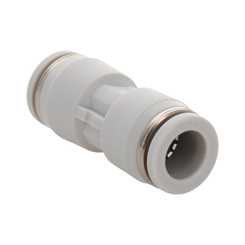 三共コーポレーション 4342736 ストレートユニオン 外径10mmチューブ用 #133528 1個（ご注文単位1個）【直送品】