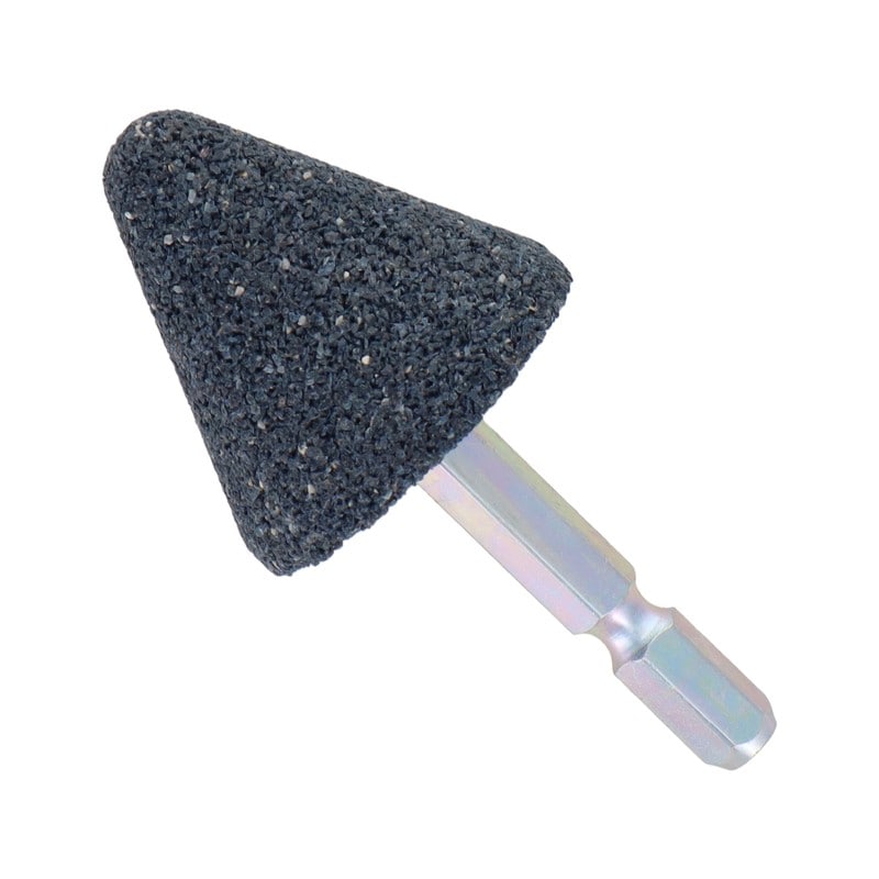 三共コーポレーション 4352019 A6-35 六角軸軸付砥石 傘型 #36 #010418 1個（ご注文単位1個）【直送品】