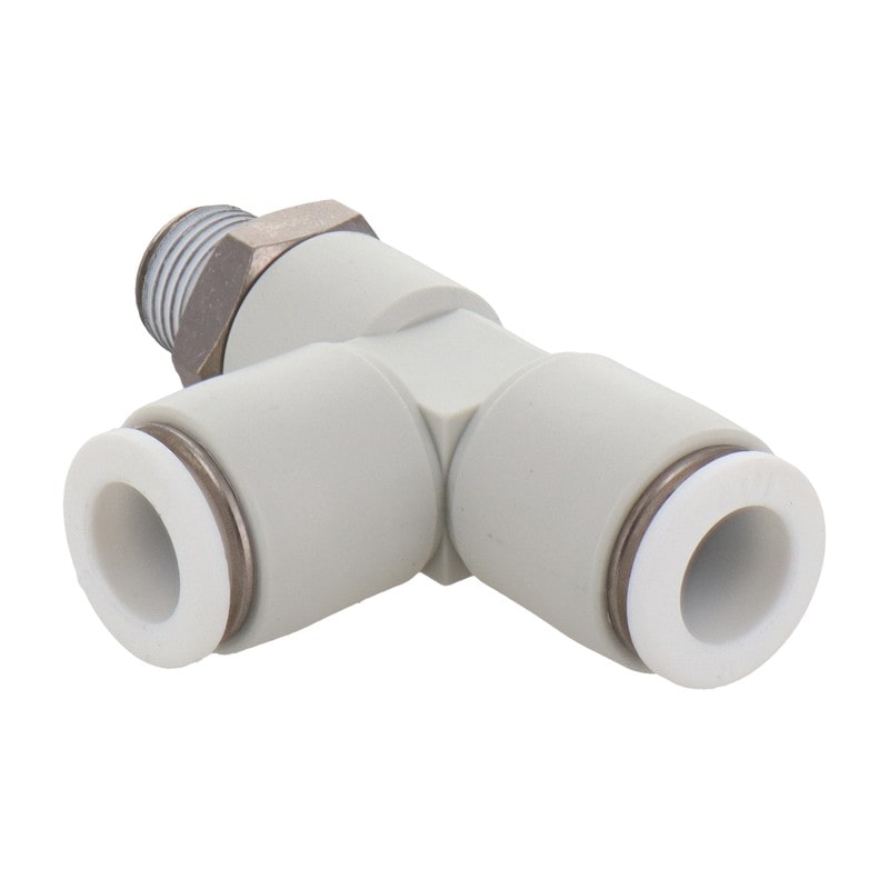 三共コーポレーション 4342765 D型ユニオン R1/8 外径8mmチューブ #133577 1個（ご注文単位1個）【直送品】