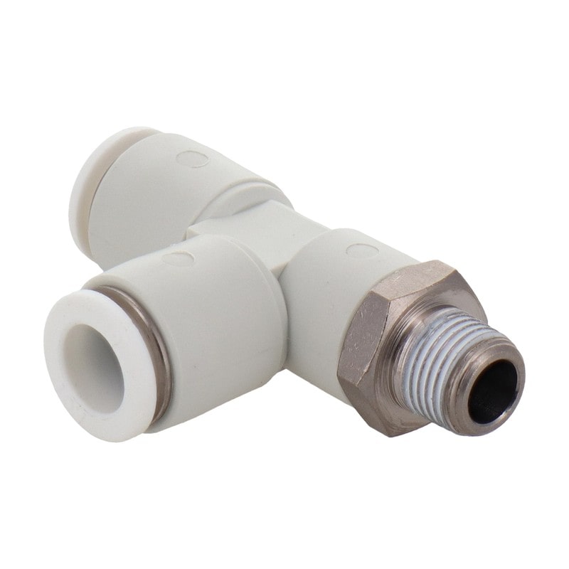 三共コーポレーション 4342765 D型ユニオン R1/8 外径8mmチューブ #133577 1個（ご注文単位1個）【直送品】