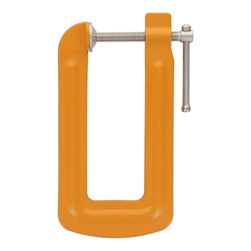 三共コーポレーション 4342088 鋼製Cクランプ深顎タイプ 25mm #315951 1個（ご注文単位1個）【直送品】