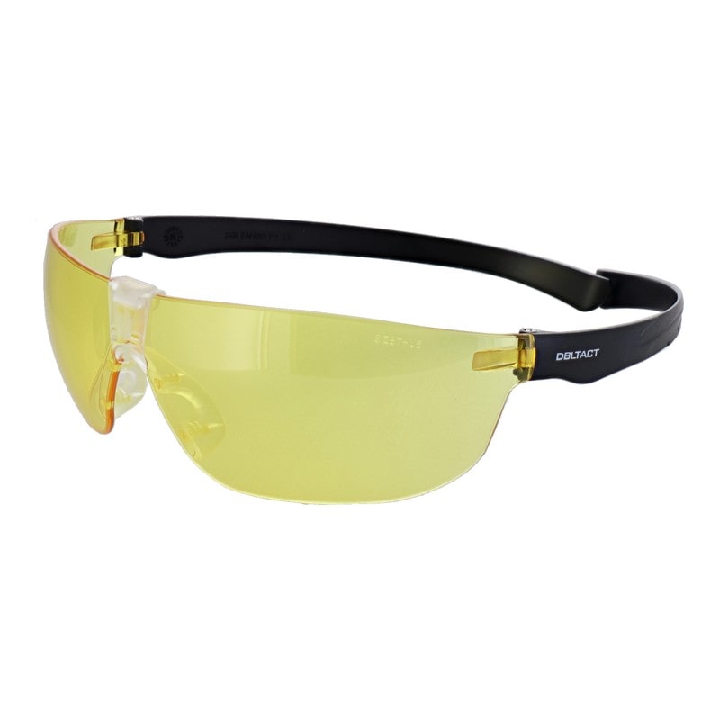 三共コーポレーション 4353351 保護メガネ イエロー DT-SG-18Y 1個（ご注文単位1個）【直送品】