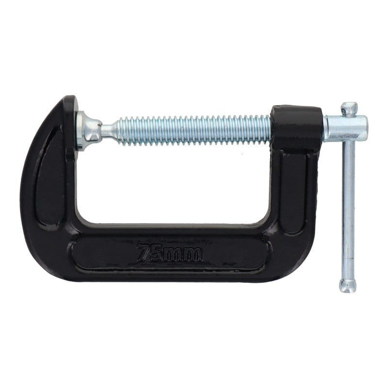 三共コーポレーション 4342500 鋳物Cクランプ 75mm #823473 1個(ご注文単位1個)【直送品】