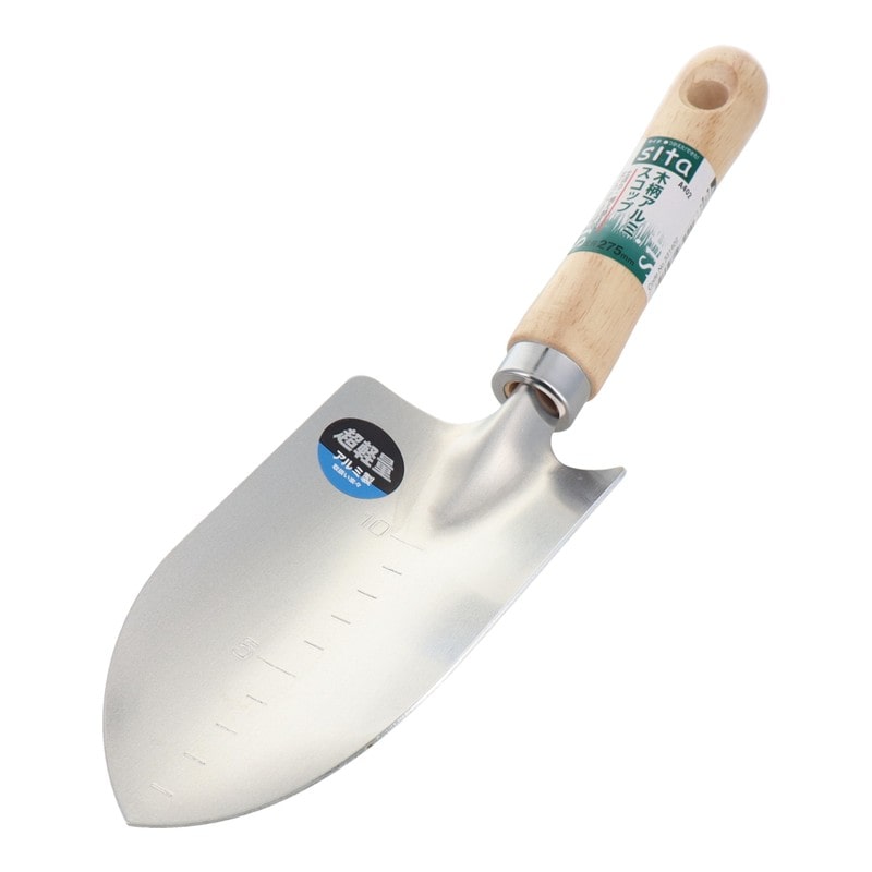 三共コーポレーション 4344422 木柄アルミスコップ #331402 1個（ご注文単位1個）【直送品】