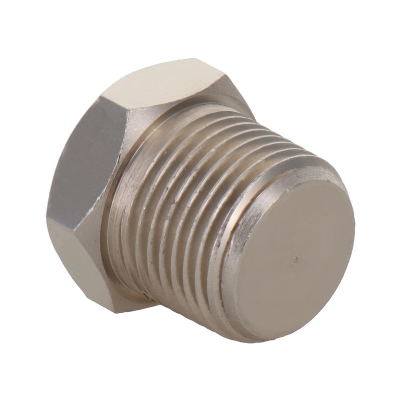 三共コーポレーション 4340584 止めプラグ外ネジ R3/8 #133063 1個(ご注文単位1個)【直送品】