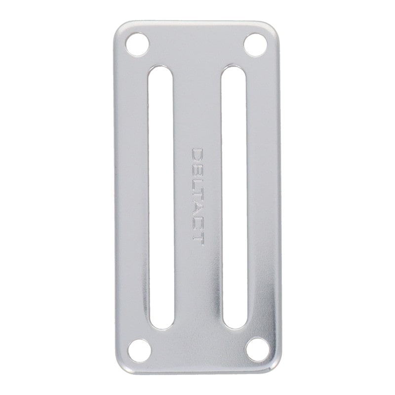 三共コーポレーション 4071262 D環取付具 2ツ穴 シルバー #360532 1個（ご注文単位1個）【直送品】