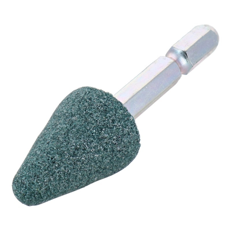 三共コーポレーション 4352020 GC6-15 六角軸軸付砥石 傘型 #80 #010456 1個（ご注文単位1個）【直送品】