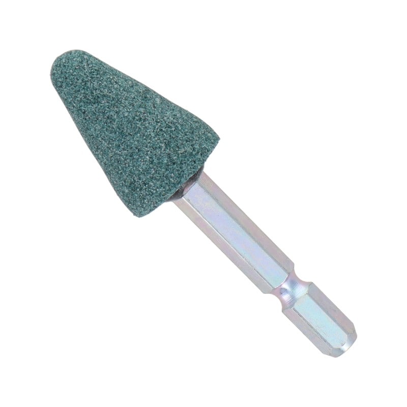 三共コーポレーション 4352020 GC6-15 六角軸軸付砥石 傘型 #80 #010456 1個(ご注文単位1個)【直送品】