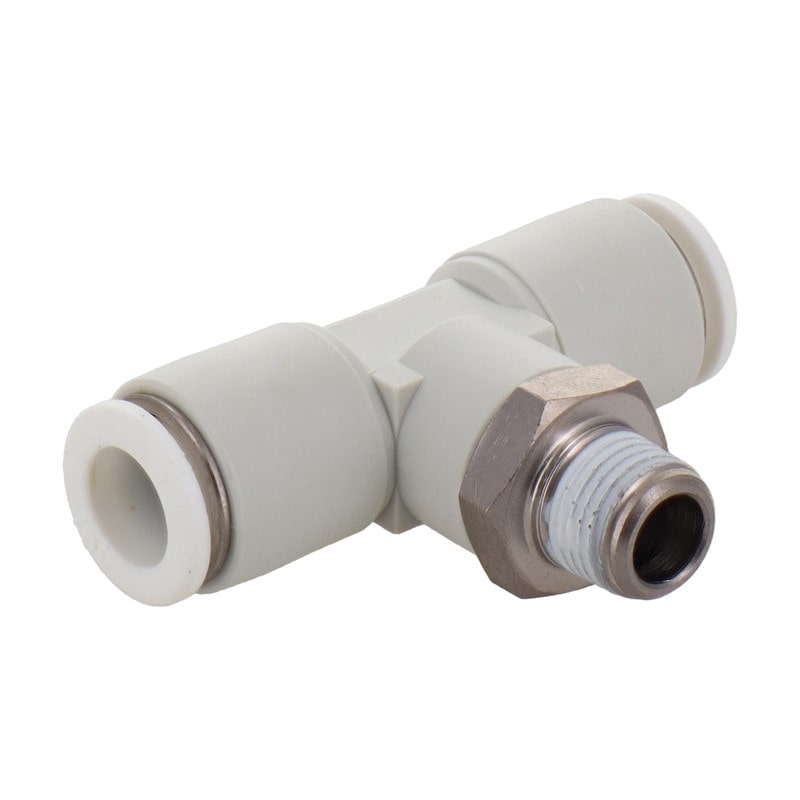 三共コーポレーション 4342759 C型ユニオン R1/8 外径8mmチューブ #133567 1個（ご注文単位1個）【直送品】