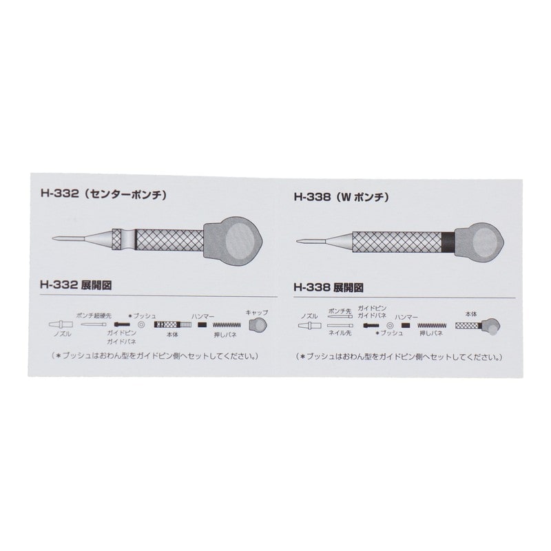 三共コーポレーション 4343941 オートセンターポンチ Lサイズ 替芯 #069122 1個（ご注文単位1個）【直送品】
