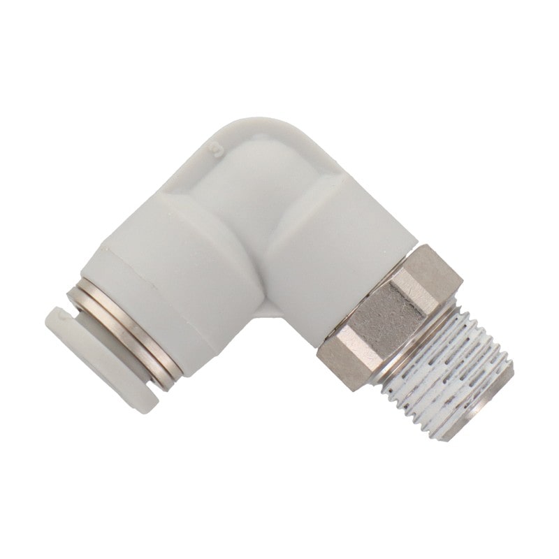 三共コーポレーション 4342726 エルボユニオン R1/8 外径6mmチューブ用 #133537 1個（ご注文単位1個）【直送品】