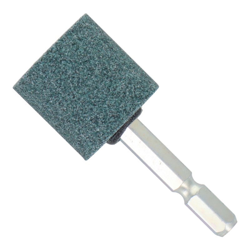 三共コーポレーション 4343076 GC6-10 六角軸軸付砥石 円筒型 #80 #010453 1個(ご注文単位1個)【直送品】