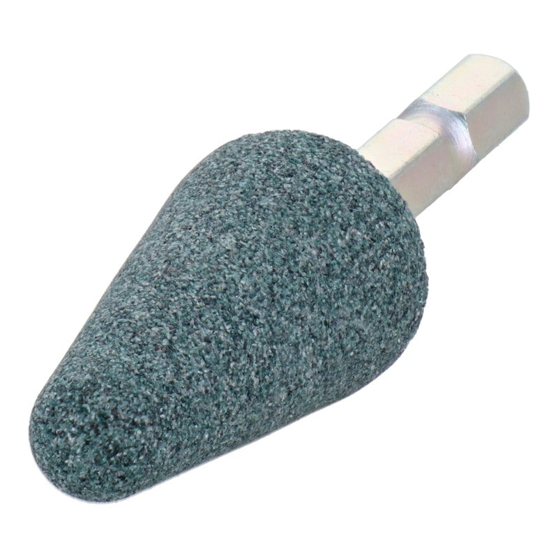 三共コーポレーション 4343078 GC6-16 六角軸軸付砥石 傘型 #80 #010457 1個（ご注文単位1個）【直送品】