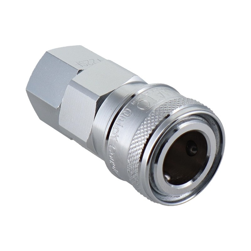 三共コーポレーション 4342816 エアー用ツータッチソケットRc1/4テーパーメネジ #714023 1個（ご注文単位1個）【直送品】