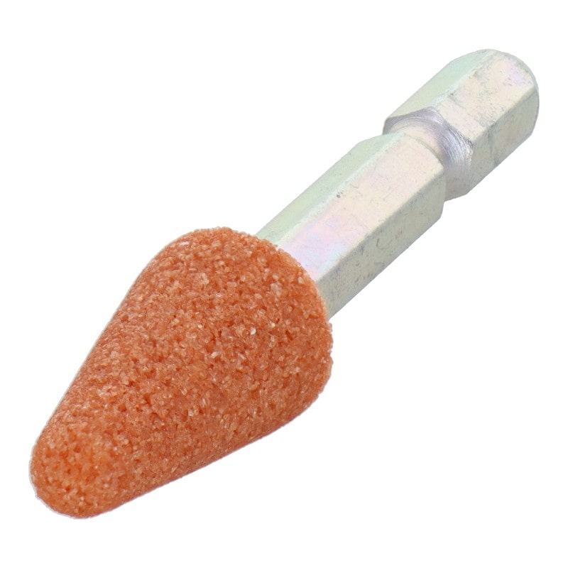 三共コーポレーション 4352000 WA6-31 六角軸軸付砥石 傘型 #60 #010437 1個（ご注文単位1個）【直送品】