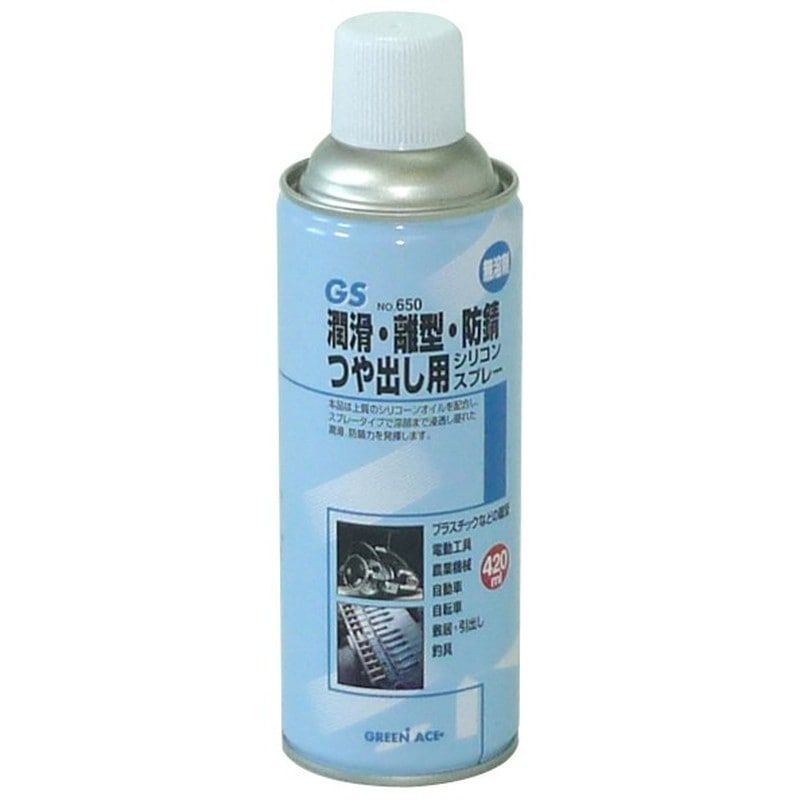 三共コーポレーション 4340083 シリコンスプレー 420ml #146650 1個（ご注文単位1個）【直送品】