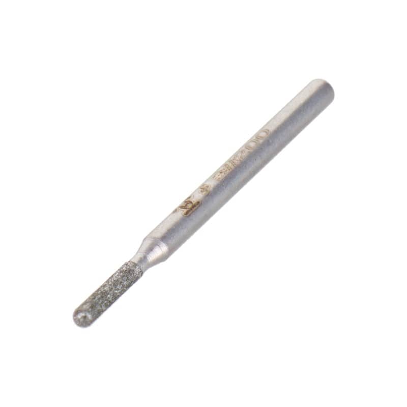 三共コーポレーション 4343183 ダイヤモンドロータリーバー 円筒先丸型 2mm #000716 1個（ご注文単位1個）【直送品】