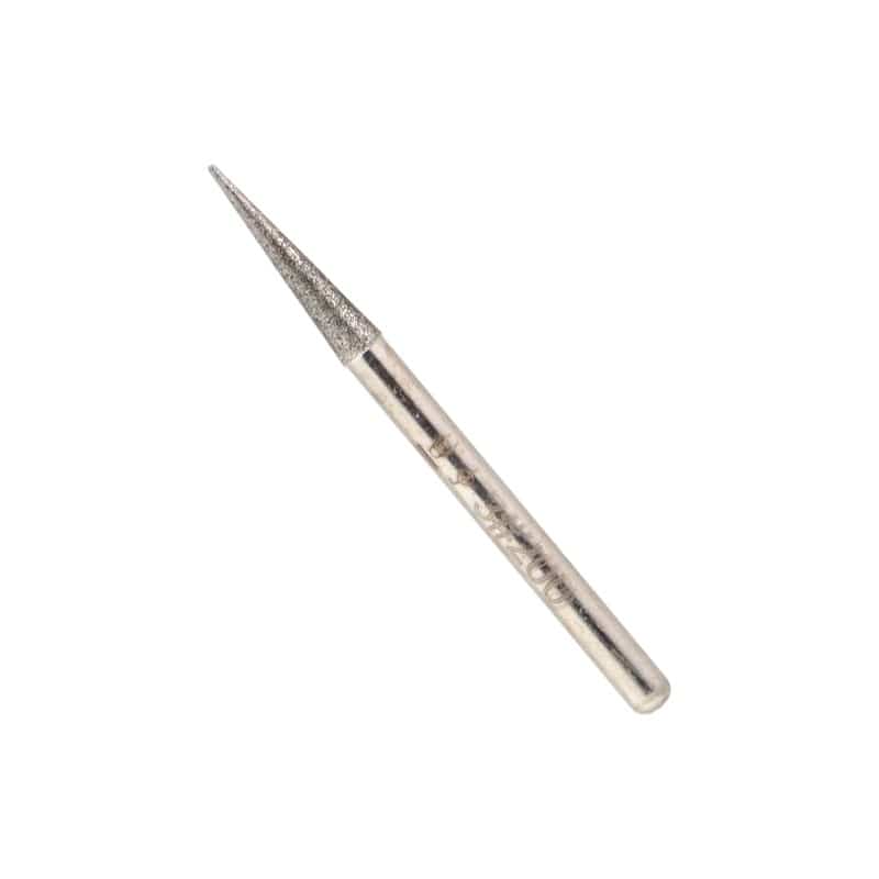 三共コーポレーション 4343191 ダイヤモンドロータリーバー 円錐砲弾型 2mm #000724 1個(ご注文単位1個)【直送品】