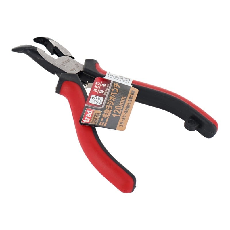 三共コーポレーション 4340008 ミニ先曲ラジオペンチ 120mm #820023 1個（ご注文単位1個）【直送品】