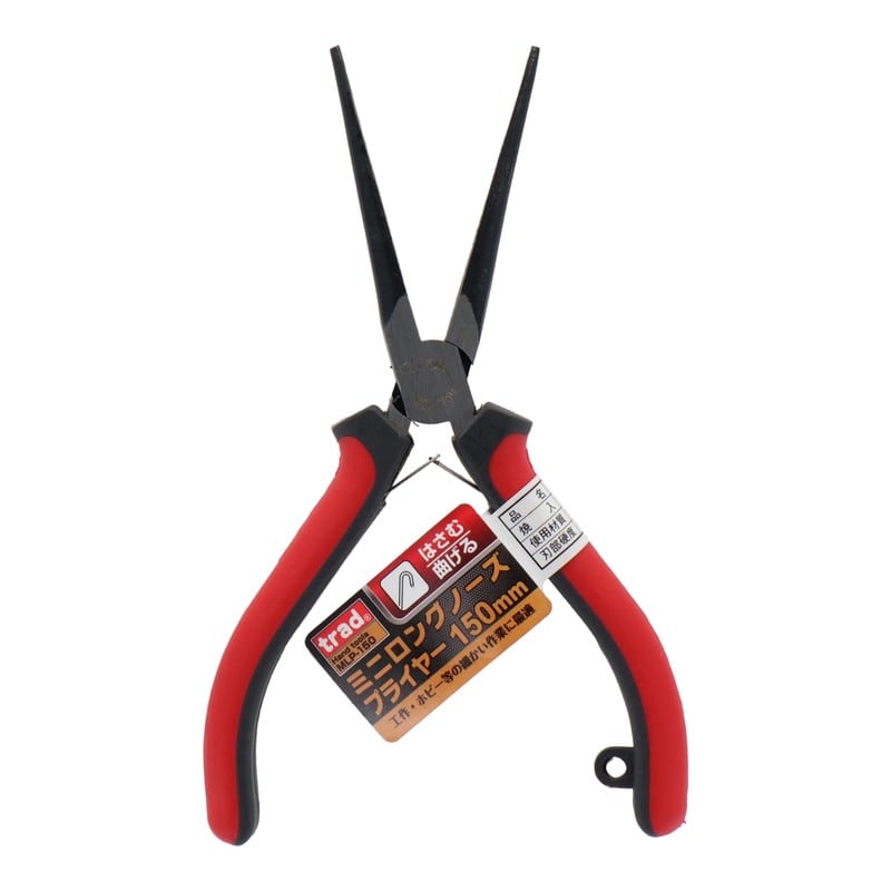 三共コーポレーション 4340311 ミニロングノーズプライヤー 150mm #820026 1個(ご注文単位1個)【直送品】