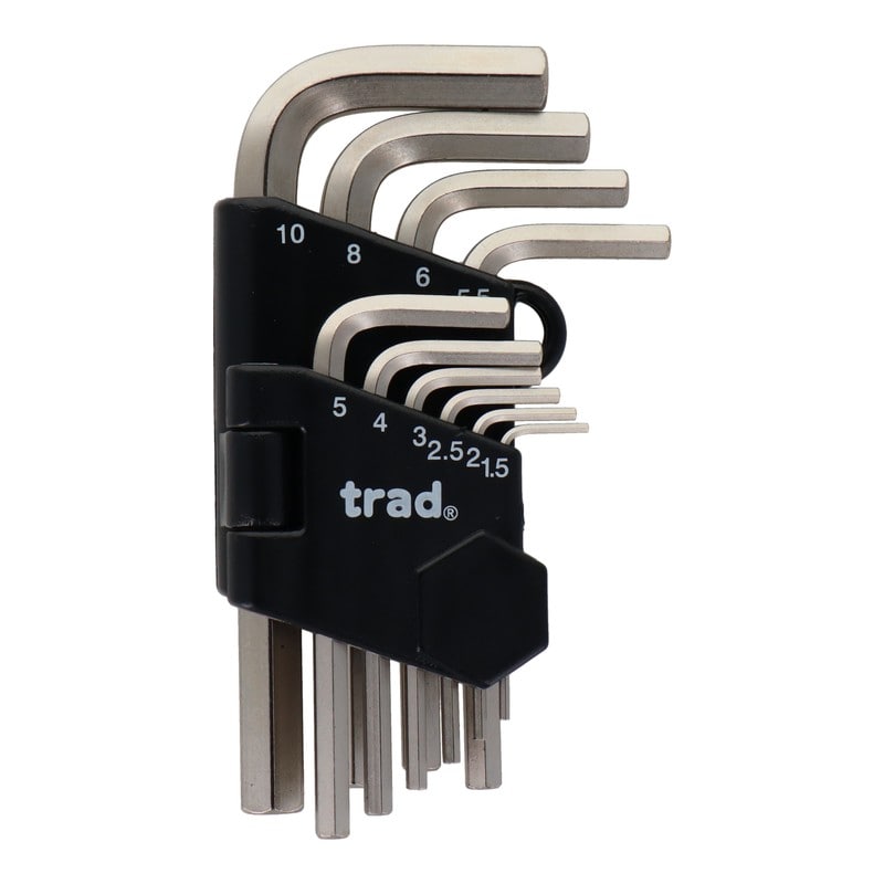 三共コーポレーション 4341224 10pcs.六角棒レンチセット #350107 1個（ご注文単位1個）【直送品】