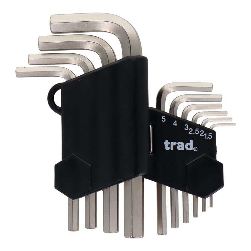 三共コーポレーション 4341224 10pcs.六角棒レンチセット #350107 1個(ご注文単位1個)【直送品】