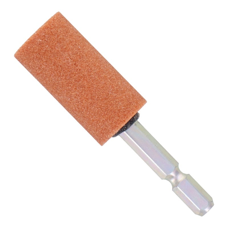 三共コーポレーション 4343067 WA6-21 六角軸軸付砥石 円筒型 #60 #010430 1個（ご注文単位1個）【直送品】