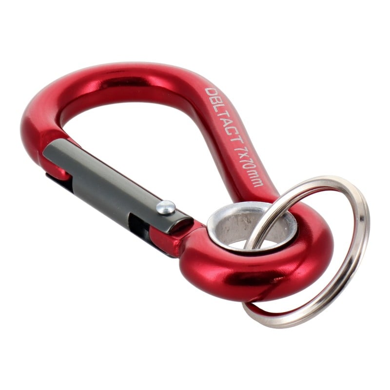 三共コーポレーション 4348564 アルミカラビナ抜止 O環付φ7mmRDXガンメタS DT-AKO-272 1個(ご注文単位1個)【直送品】