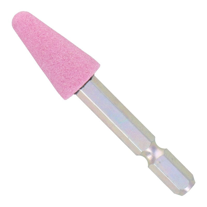 三共コーポレーション 4352004 PW6-31 六角軸軸付砥石 傘型 #80 #010391 1個（ご注文単位1個）【直送品】